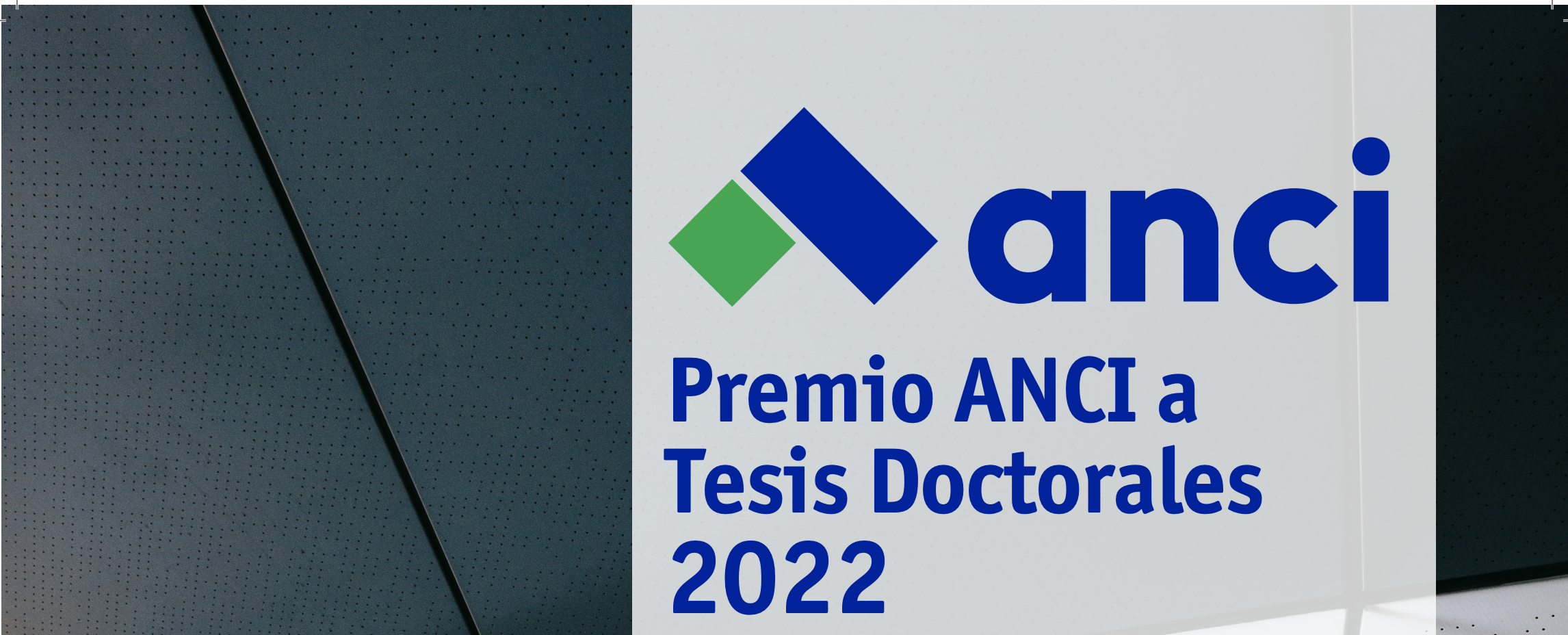 Premio ANCI Tesis Doctorales 2022