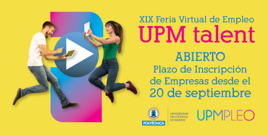 19ª Feria Virtual de Empleo UPM