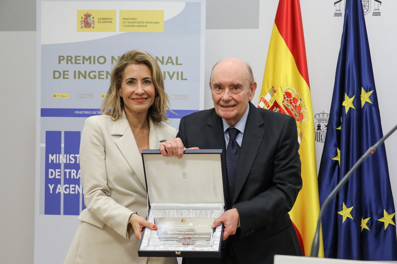 Felipe Martínez Martínez, egresado y antiguo Profesor de CaminosUPM, obtiene el Premio Nacional de Ingeniería Civil 2022.