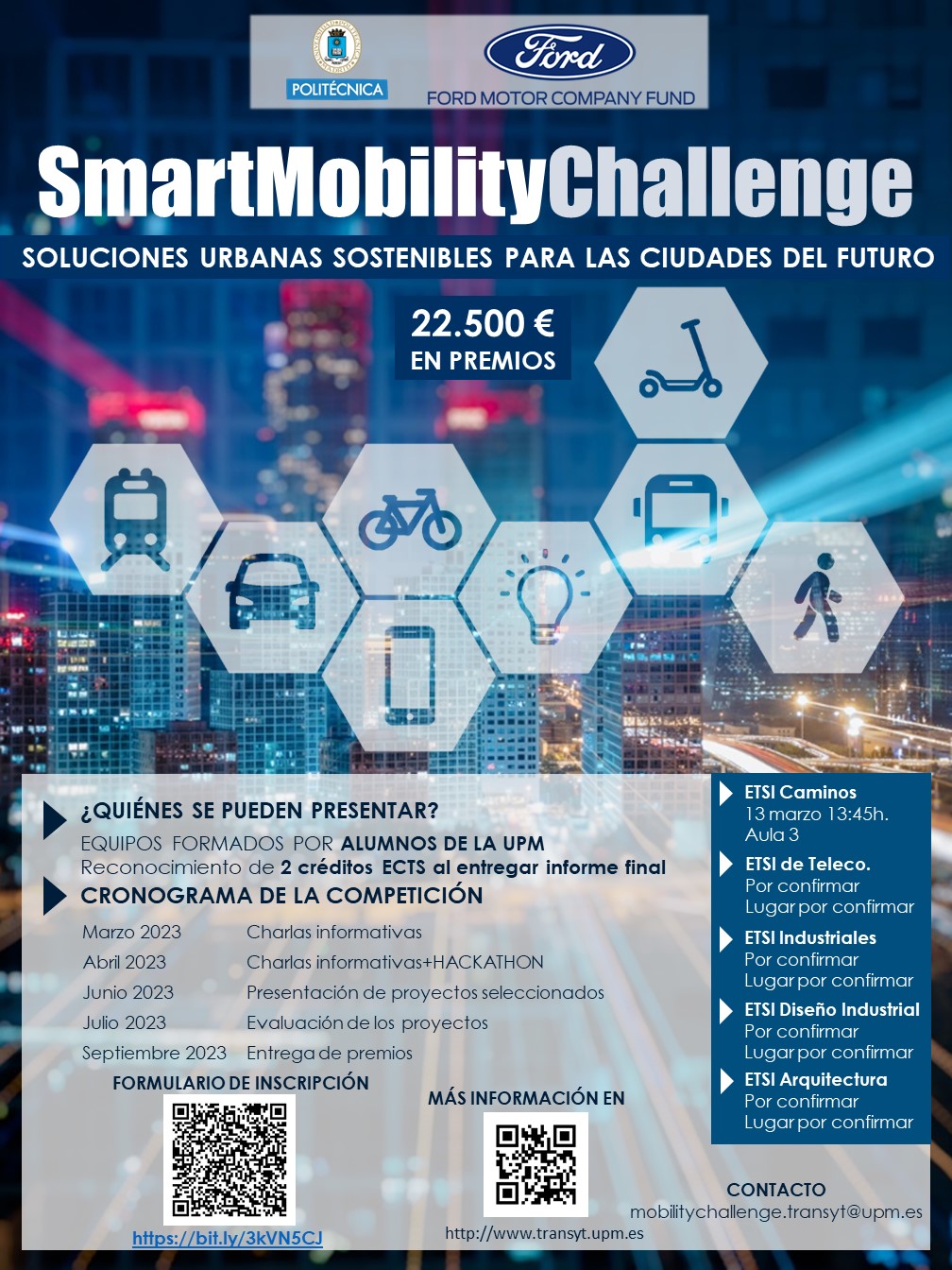 Ford Fund Smart Mobility Challenge. 3ª edición