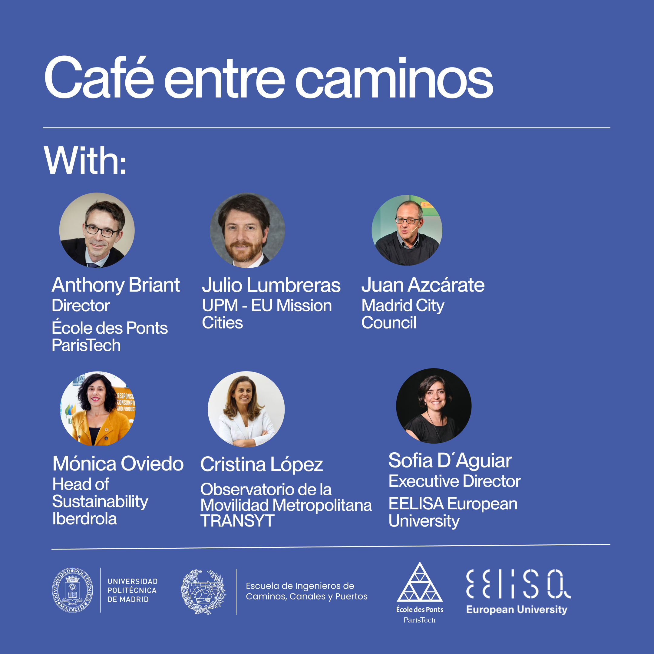 Café entre caminos. Cities & Universities collaboration to foster transition towards climate neutrality: Paris & Madrid.