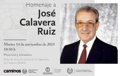 Acto Homenaje a José Calavera Ruiz.