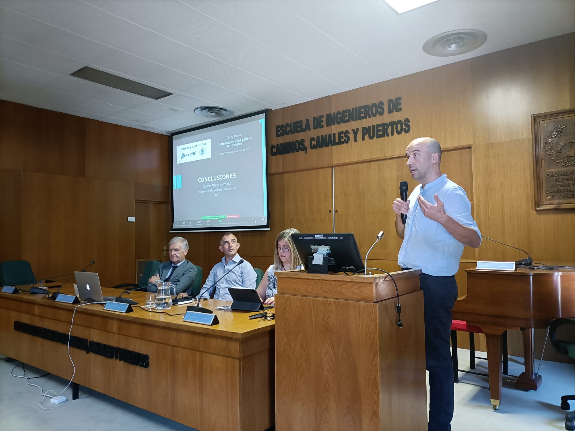 La Cátedra Adif/Adif-AV – UPM celebra un nuevo curso