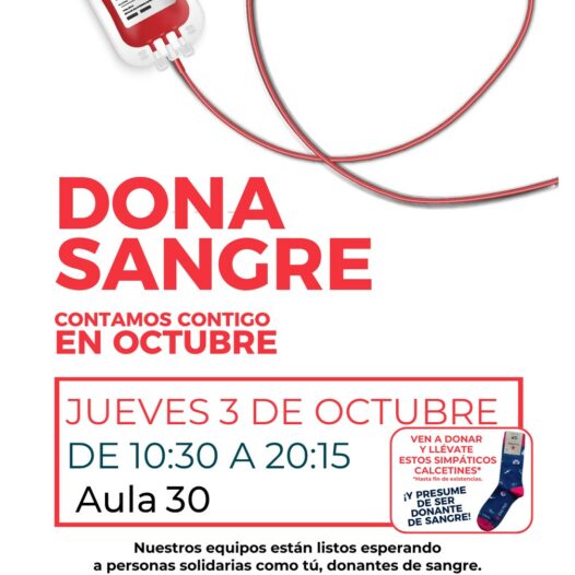 Campaña de donación de Sangre