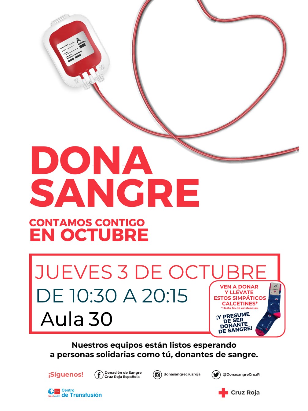 Campaña de donación de Sangre