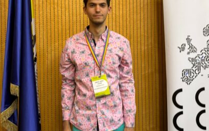 Miguel Ureña, premiado con el segundo premio en la competición científica EElisa en Bucarest
