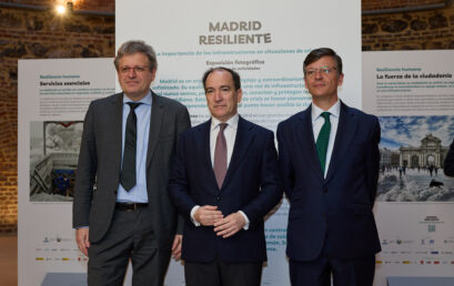 El Retiro acoge la exposición “Madrid Resiliente”, impulsada por la Escuela de Caminos de la UPM, sobre el papel de las infraestructuras en situaciones de crisis