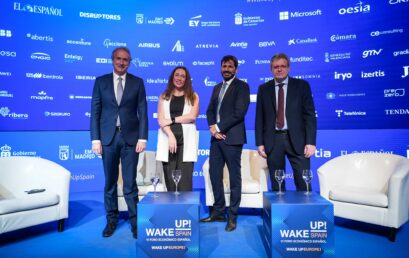 CaminosUPM participa en Wake Up, Spain! en una mesa sobre infraestructuras sostenibles e inteligentes.