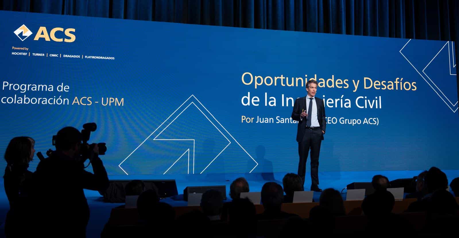 La Universidad Politécnica de Madrid nombra Profesor “Ad Honorem” a Juan Santamaría Cases, consejero delegado del Grupo ACS